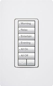 CL RadioRA2 6BRL Hybrid Keypad