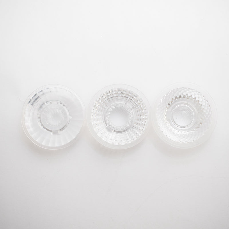 SL23 Optics shown in 60°, 18°, and 40° which comes standard w/ fixture